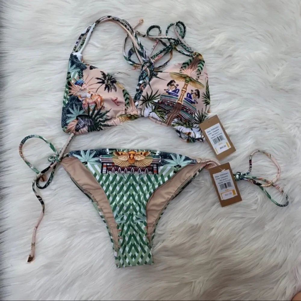 NWT Rachel Rachel Roy CLEOPATRA Triangle Bikini BOTTOM ONLY